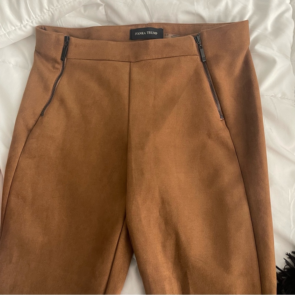 Ivanka  Trump suede pants never worn